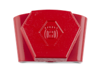 Golvslipsegment för HTC EZ Diamond Block BB 7 Röd Grit:400